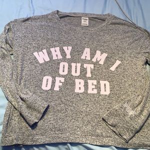 Vs pink pajama sweater